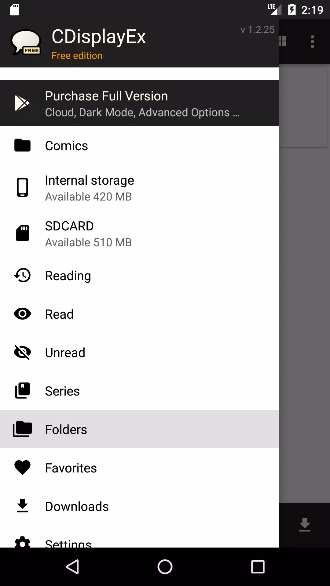 CDisplayEx Comic Reader Lite