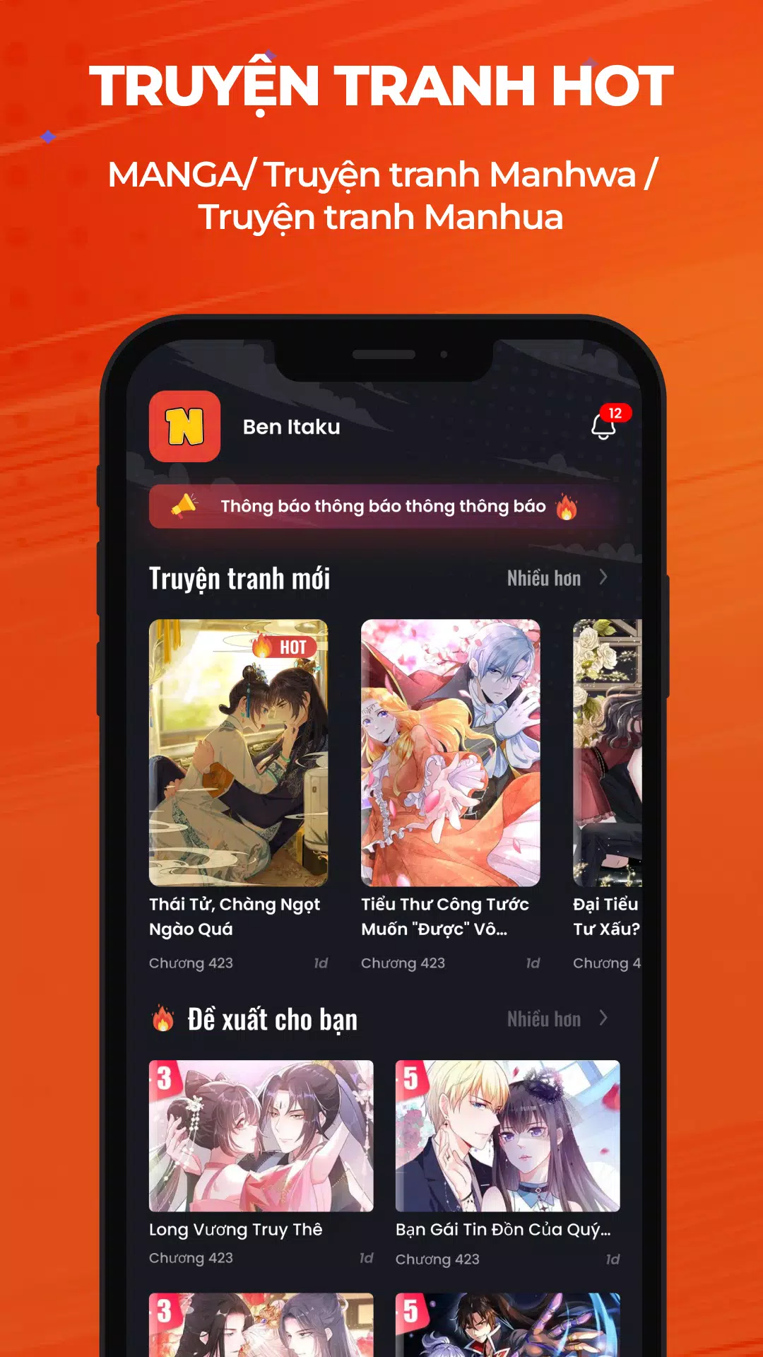 NetTruyen Vua Truyện Tranh