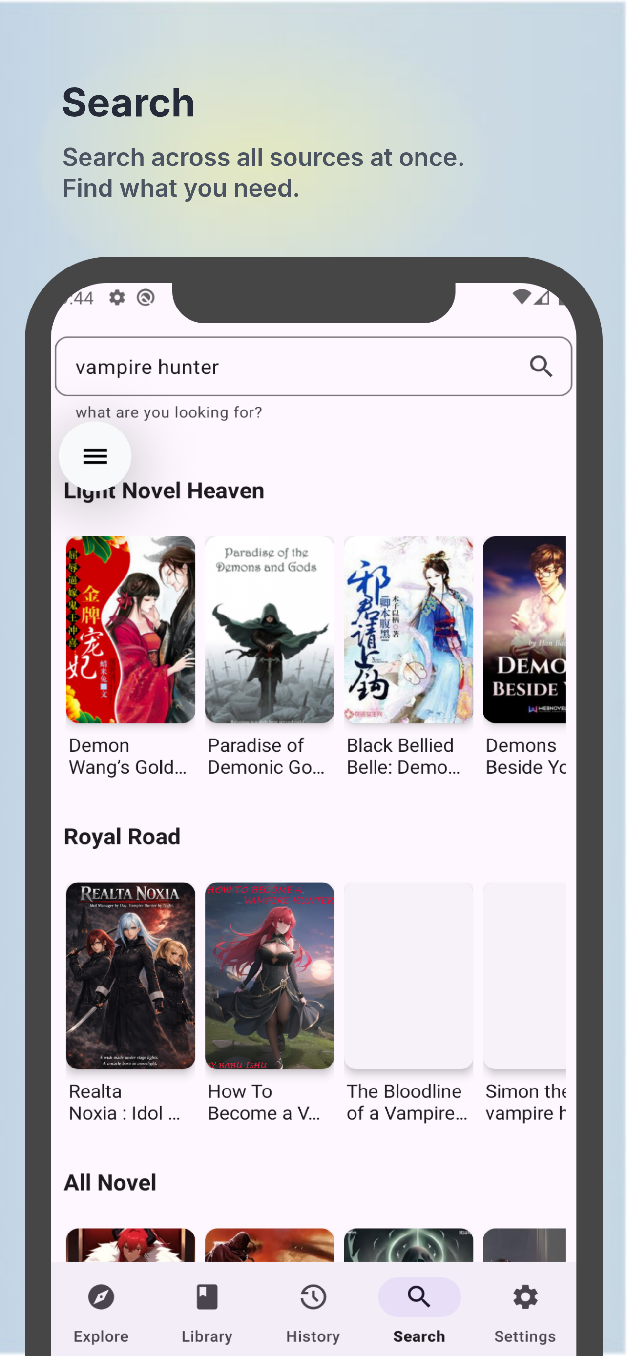 Ranobe Web Novels