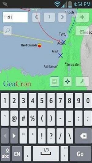 GeaCron History Maps Android