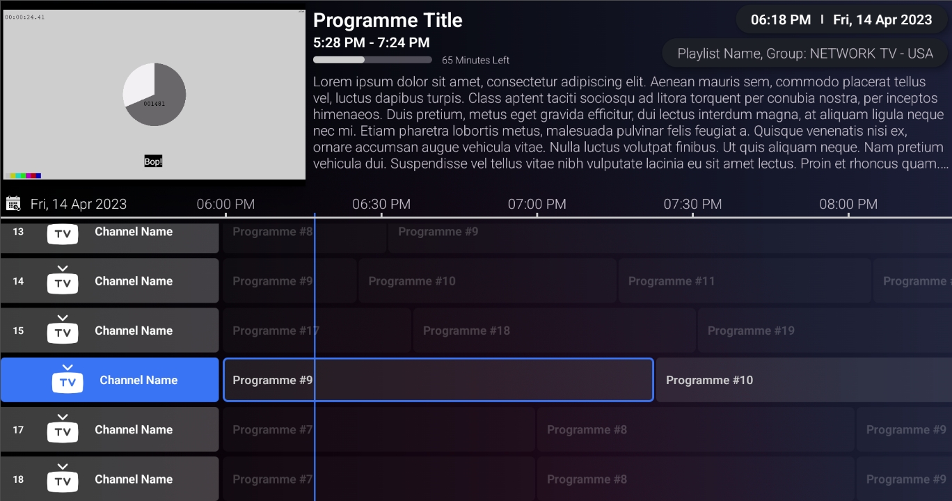 iMPlayer TV IPTV Player
