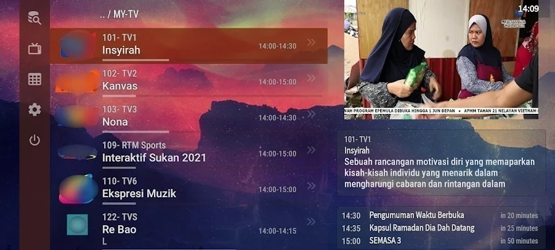 MYiPTV4U Live TV Malaysia