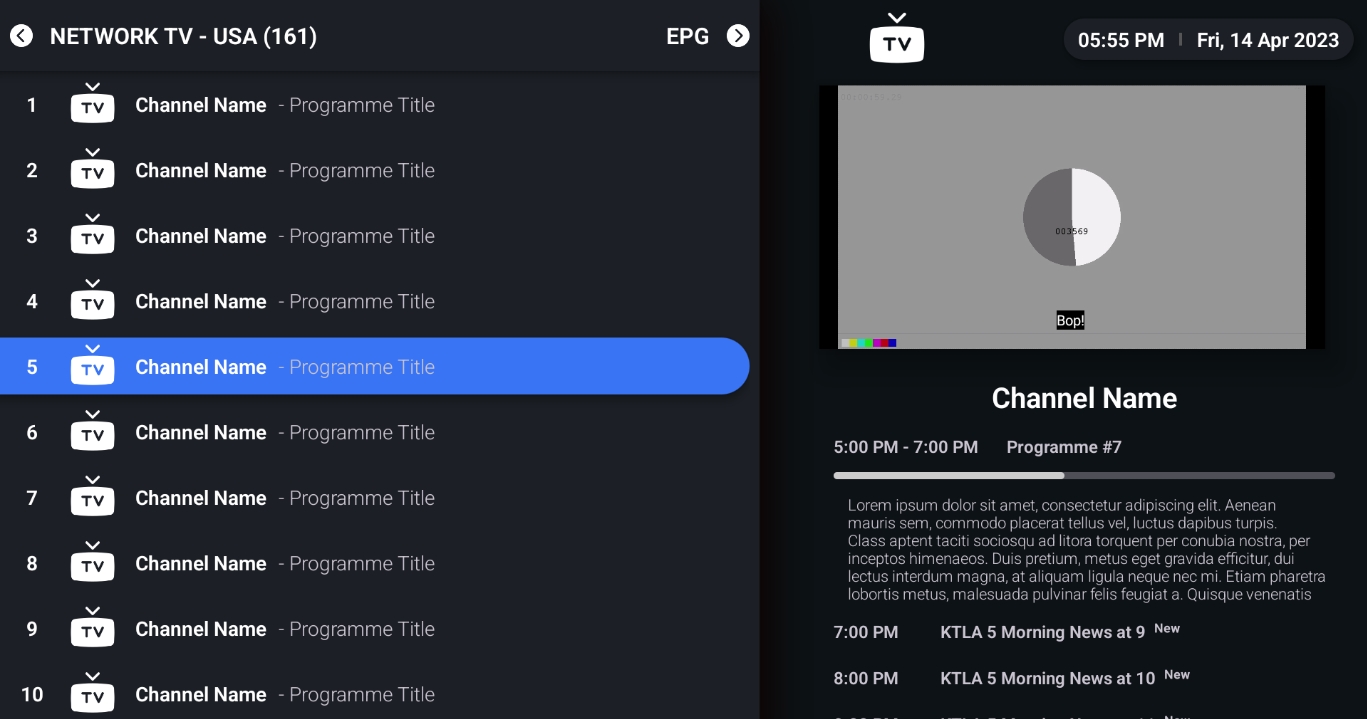 iMPlayer TV IPTV Player