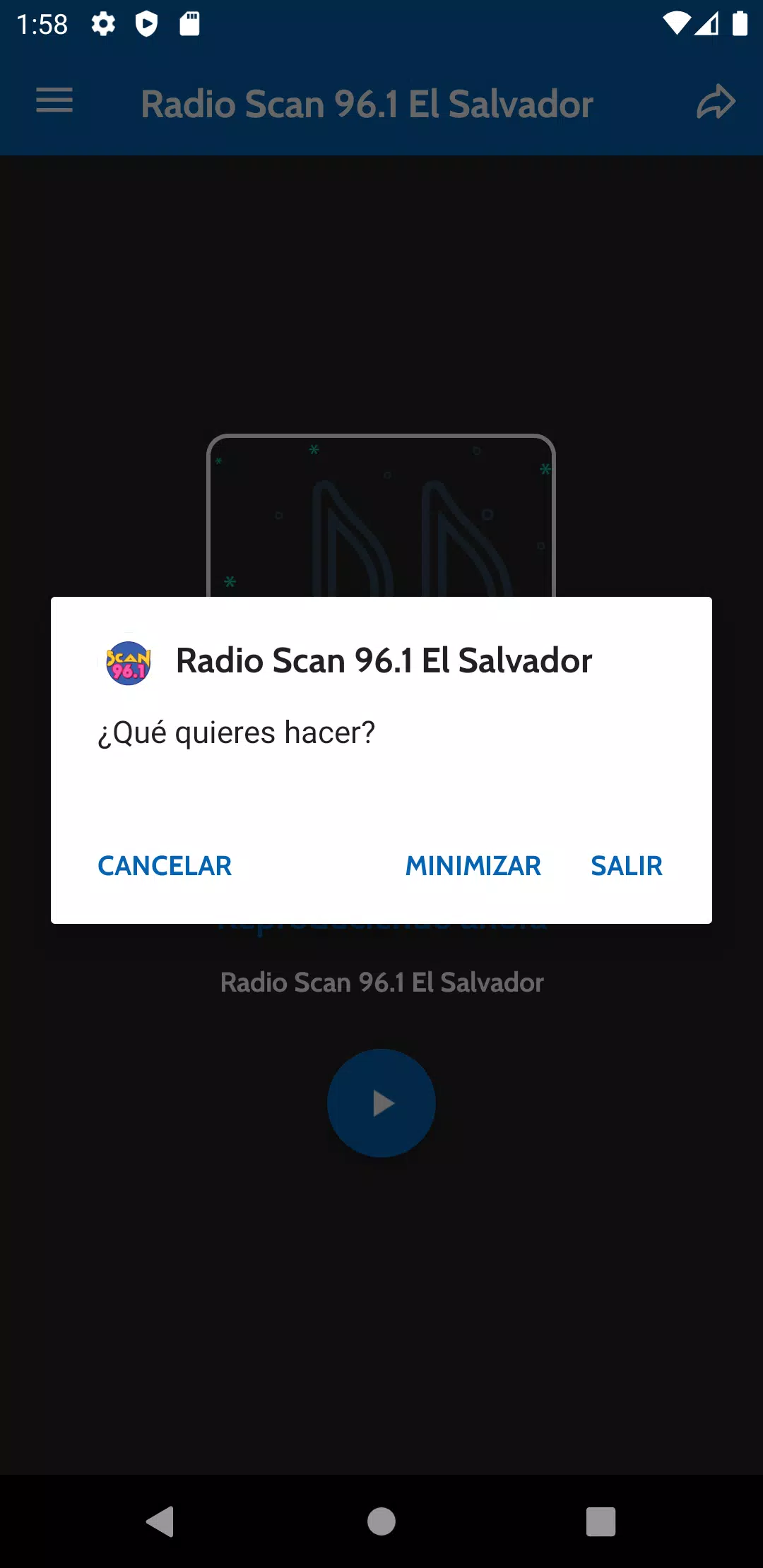 Radio Scan 96.1 FM El Salvador APK