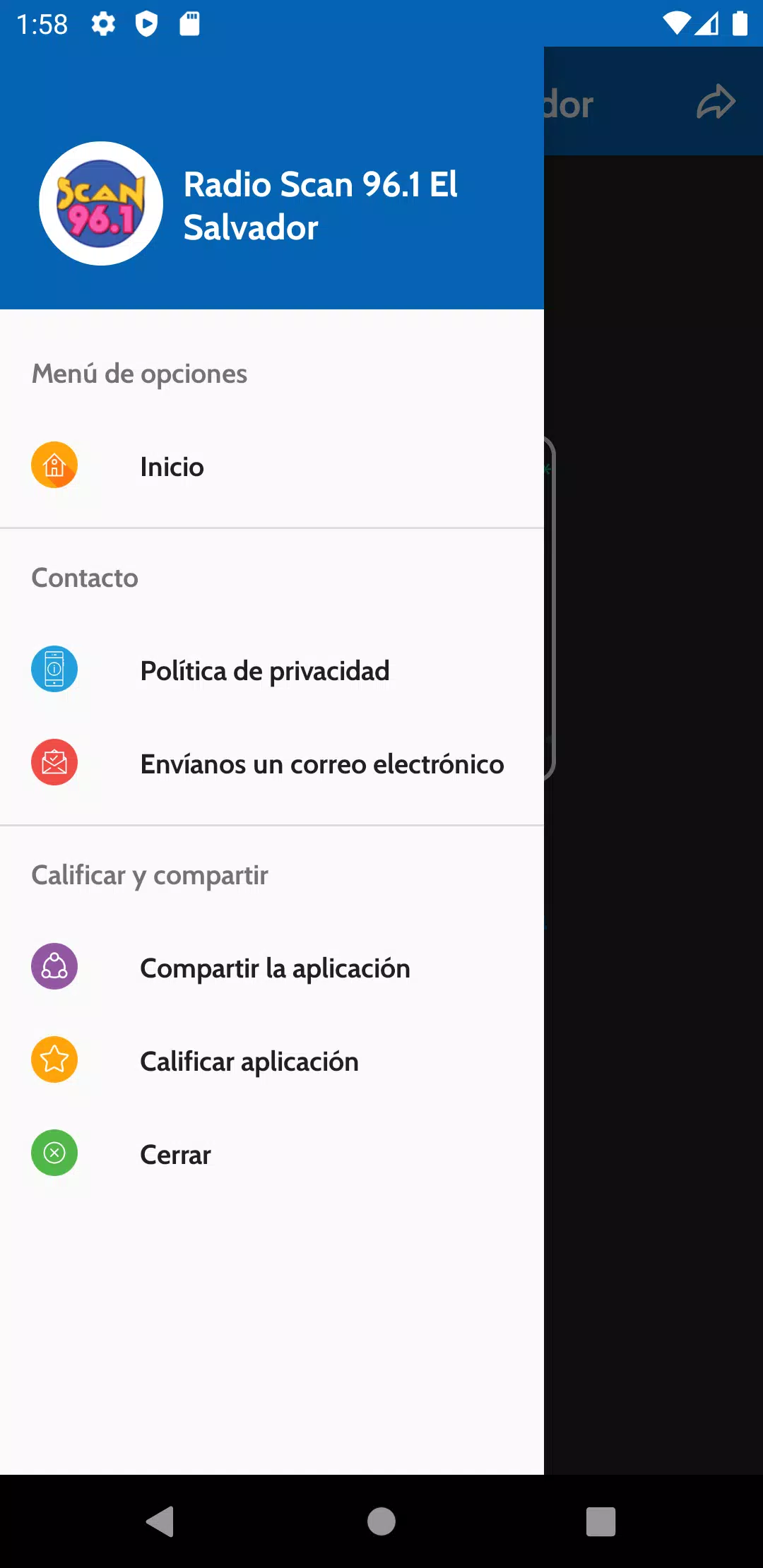 Radio Scan 96.1 FM El Salvador APK