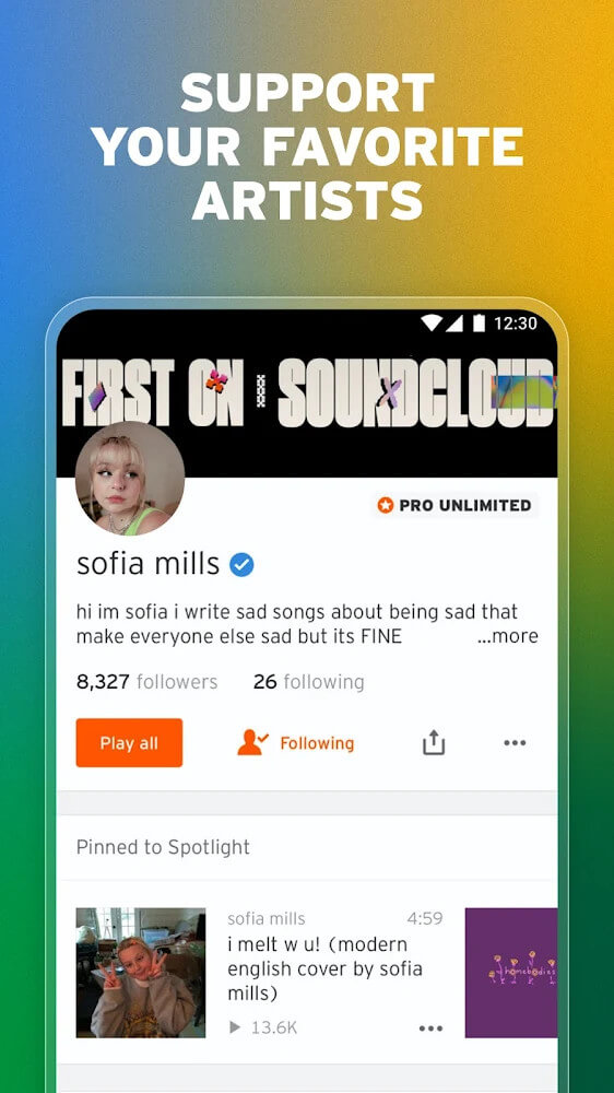 SoundCloud: Play Music & Songs