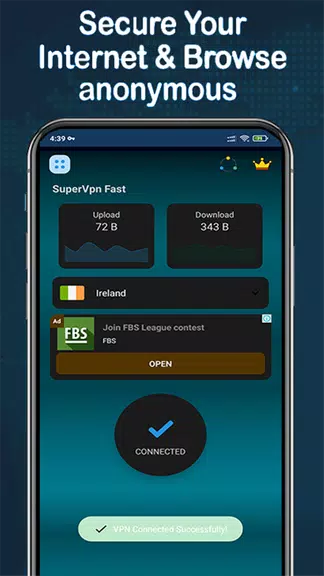 SuperVpn Unlimited Fast Proxy Android