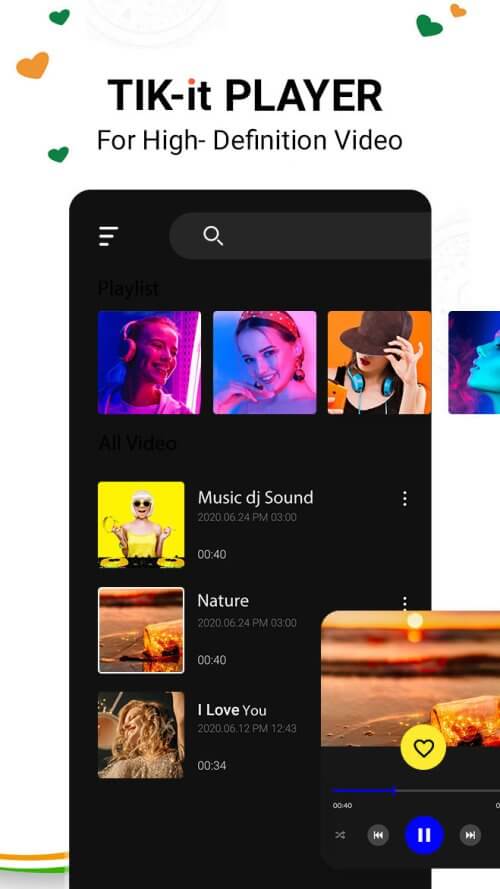 Tik-Tik Video Player Mod