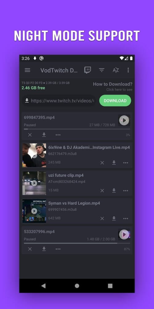 Video Downloader for Twitch (VodTwit) Mod