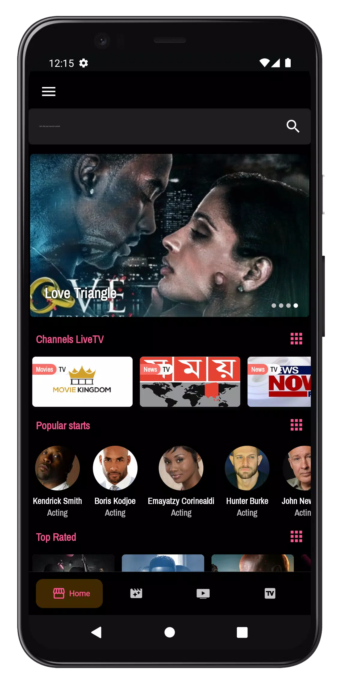 FlixHD- Watch movies & live TV