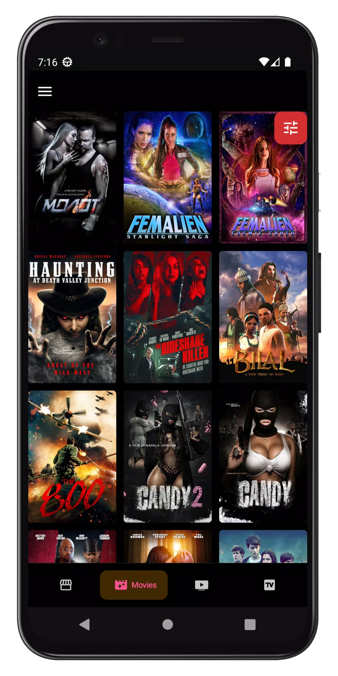 FlixHD- Watch movies & live TV