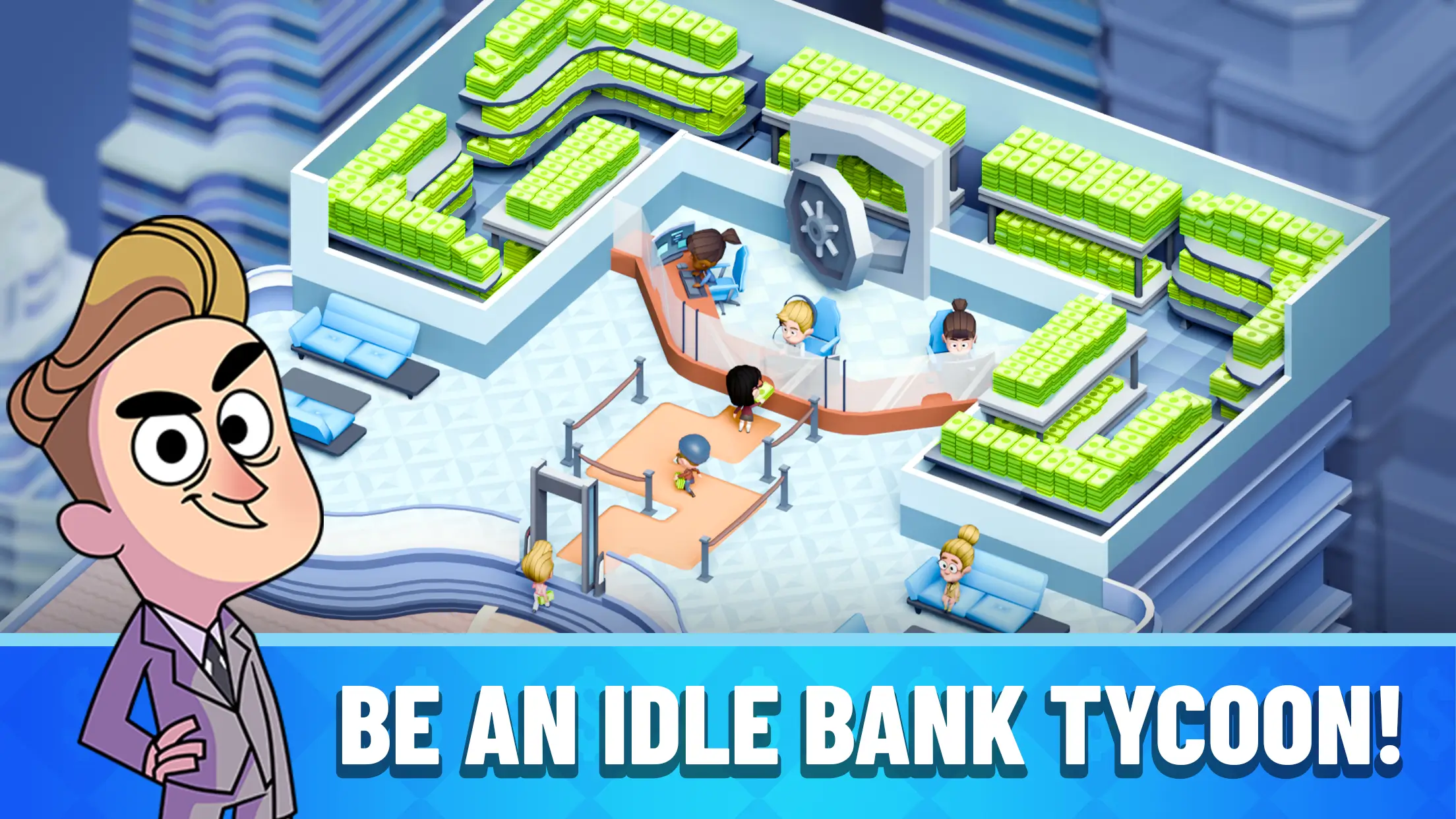 Idle Bank Tycoon: Money Empire