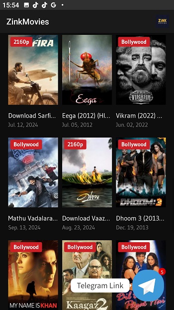 ZinkMovies