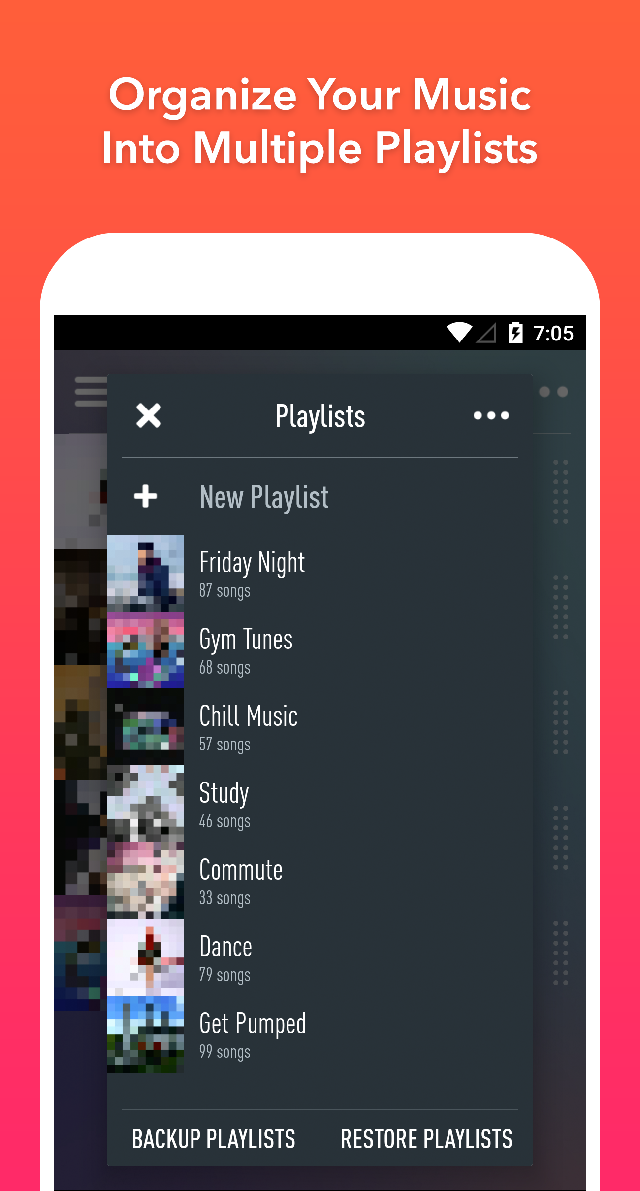 SongFlip Music Player