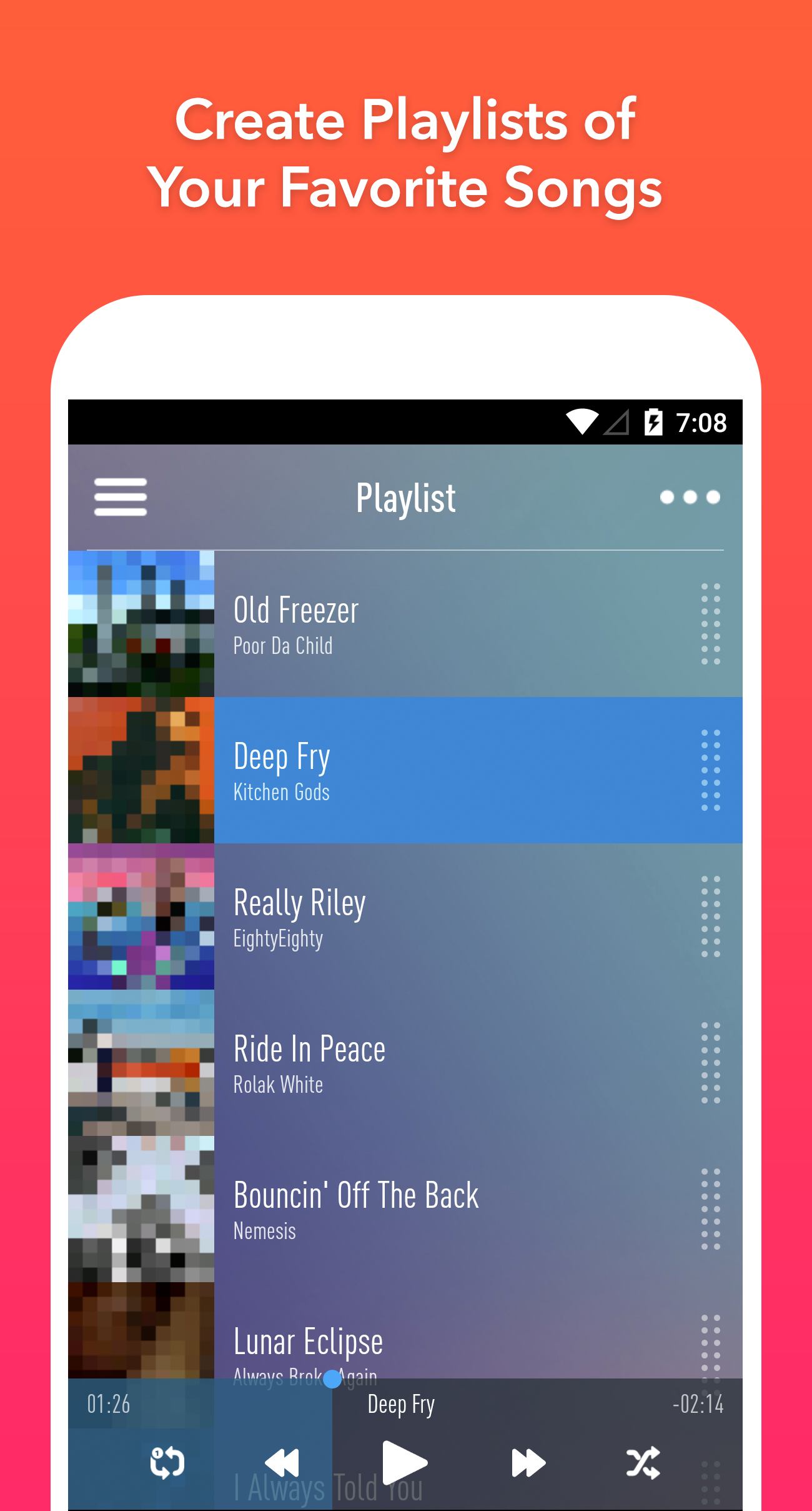 SongFlip Music Player