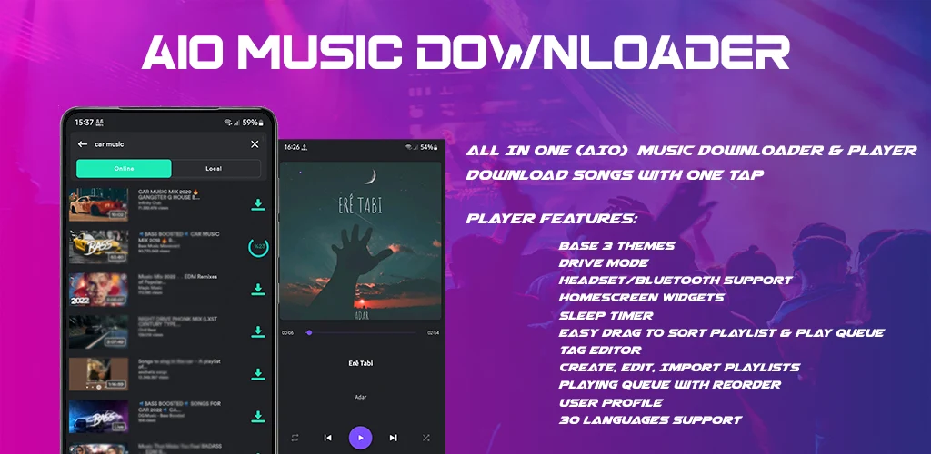 AiO Music Downloader & Player