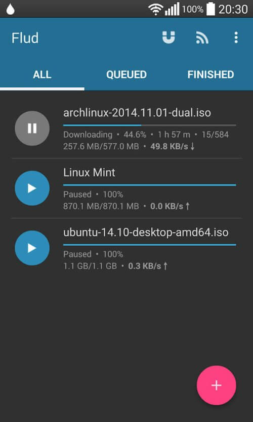 Flud – Torrent Downloader