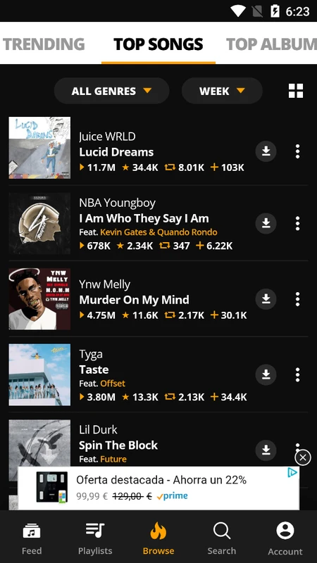 Audiomack: Music Downloader
