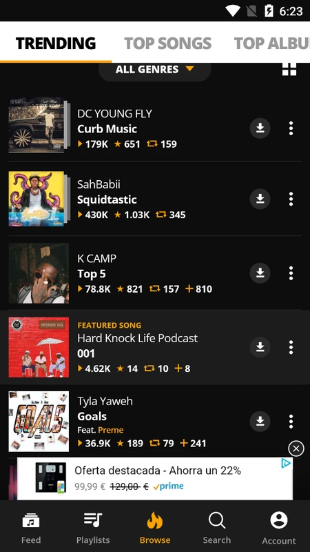 Audiomack: Music Downloader