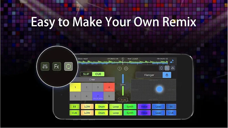 Virtual DJ Mixer
