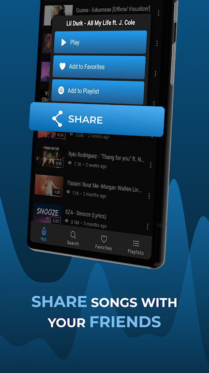 MyMusic: MP3 Player & Search