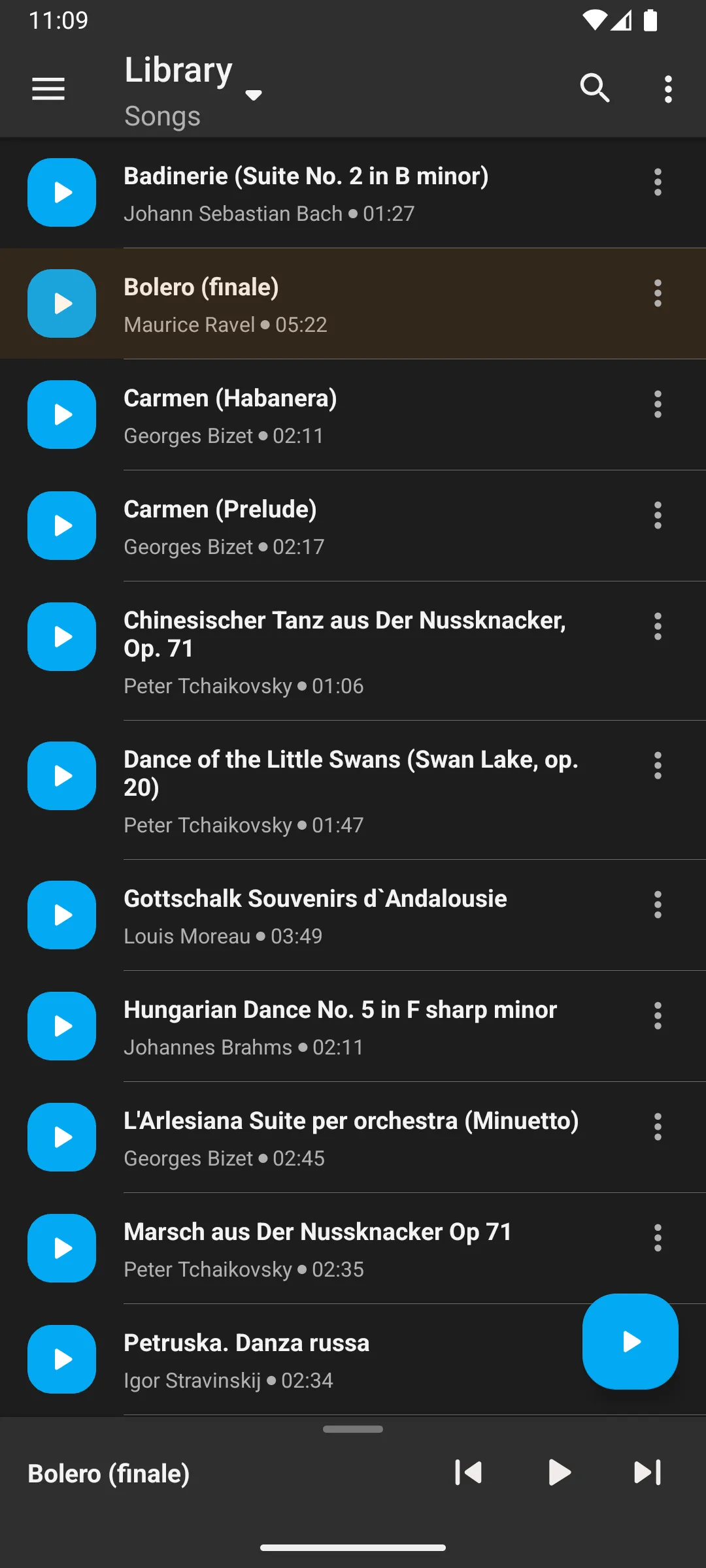 Simple Music Player