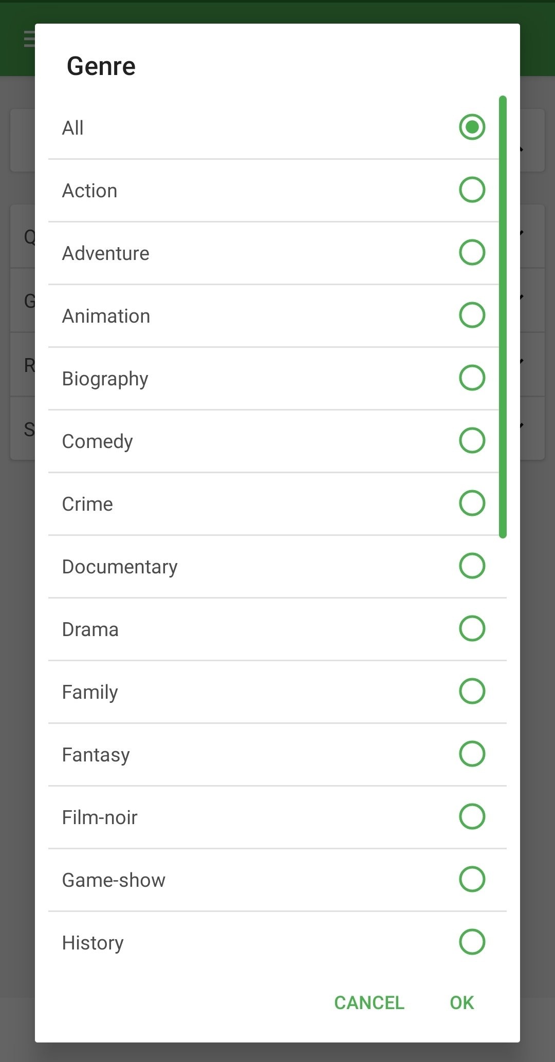 Movie Browser YIFY