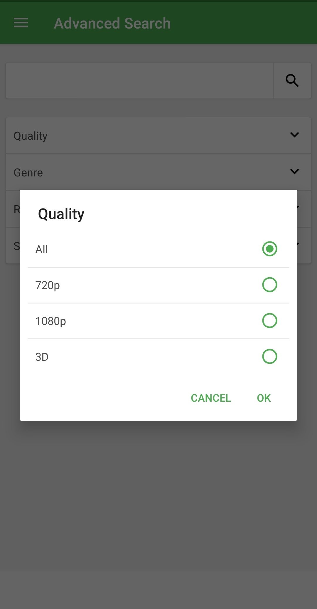 Movie Browser YIFY
