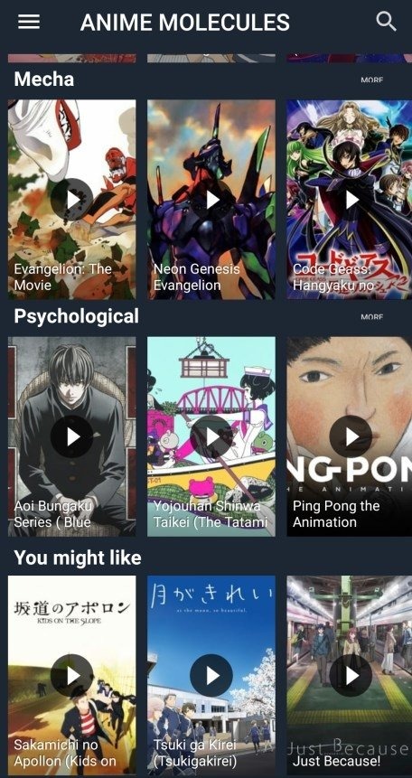 Anime Molecules