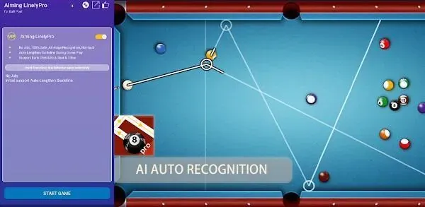 Ball Pool AIm Line