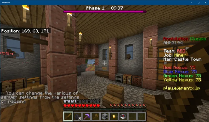 Java UI Edition for Minecraft