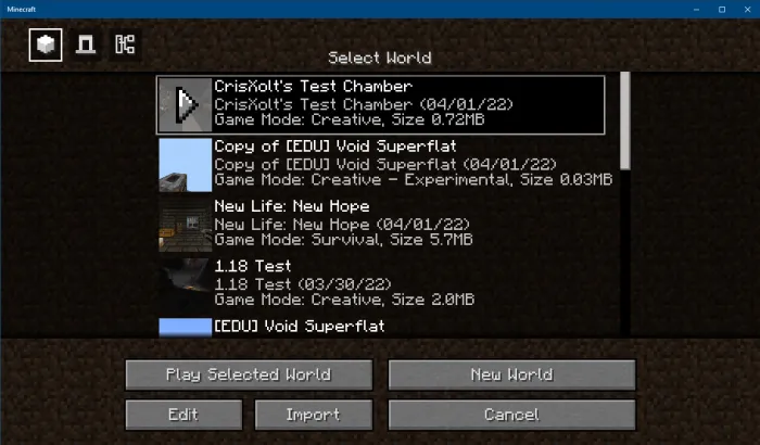 Java UI Edition for Minecraft Java UI Edition for Minecraft