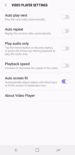 Samsung Video Player