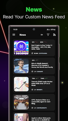 The Crypto App: News & Alerts