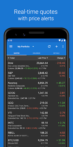 My Stocks Portfolio & Market