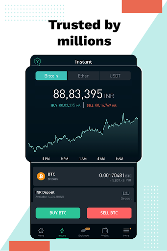 Unocoin: Bitcoin & 85+ Cryptos