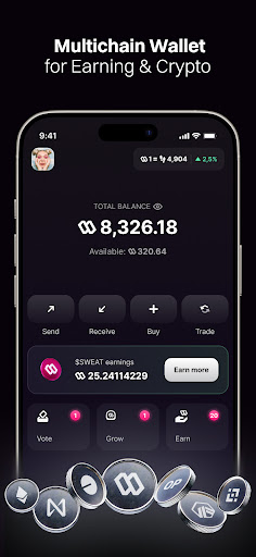 Sweat Wallet: Crypto & Rewards
