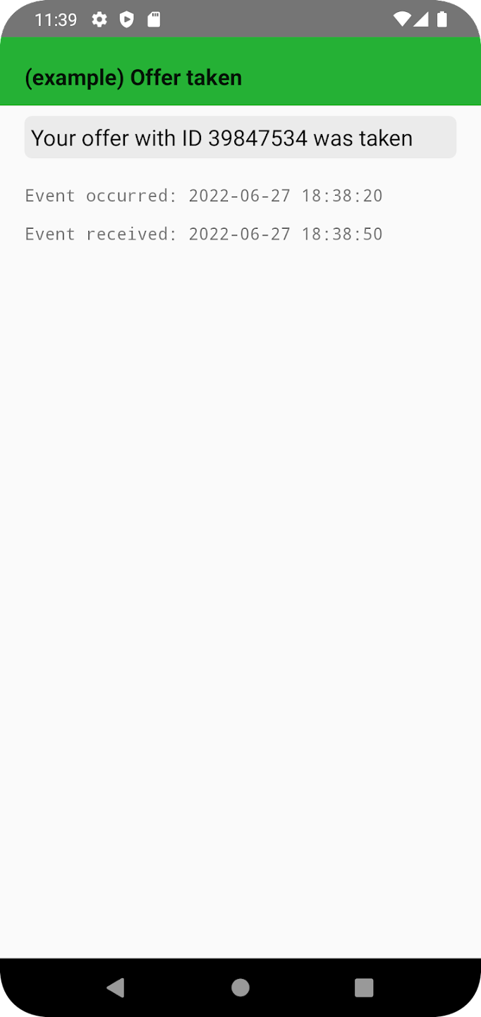 Bisq Notifications