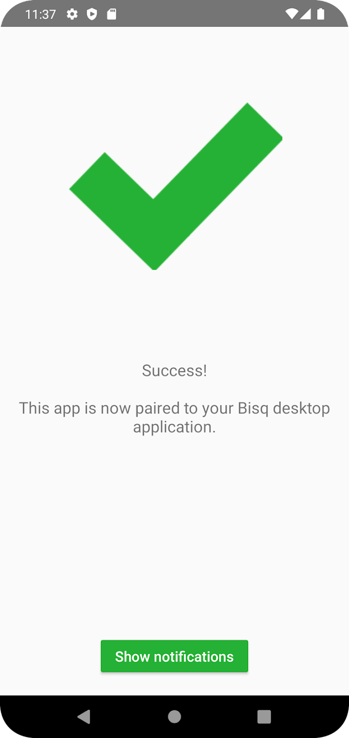 Bisq Notifications