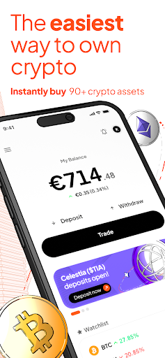Coinmetro: Buy BTC ETH SOL XRP