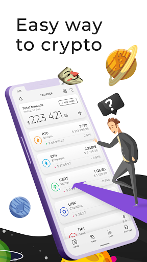 Trustee | crypto & btc wallet