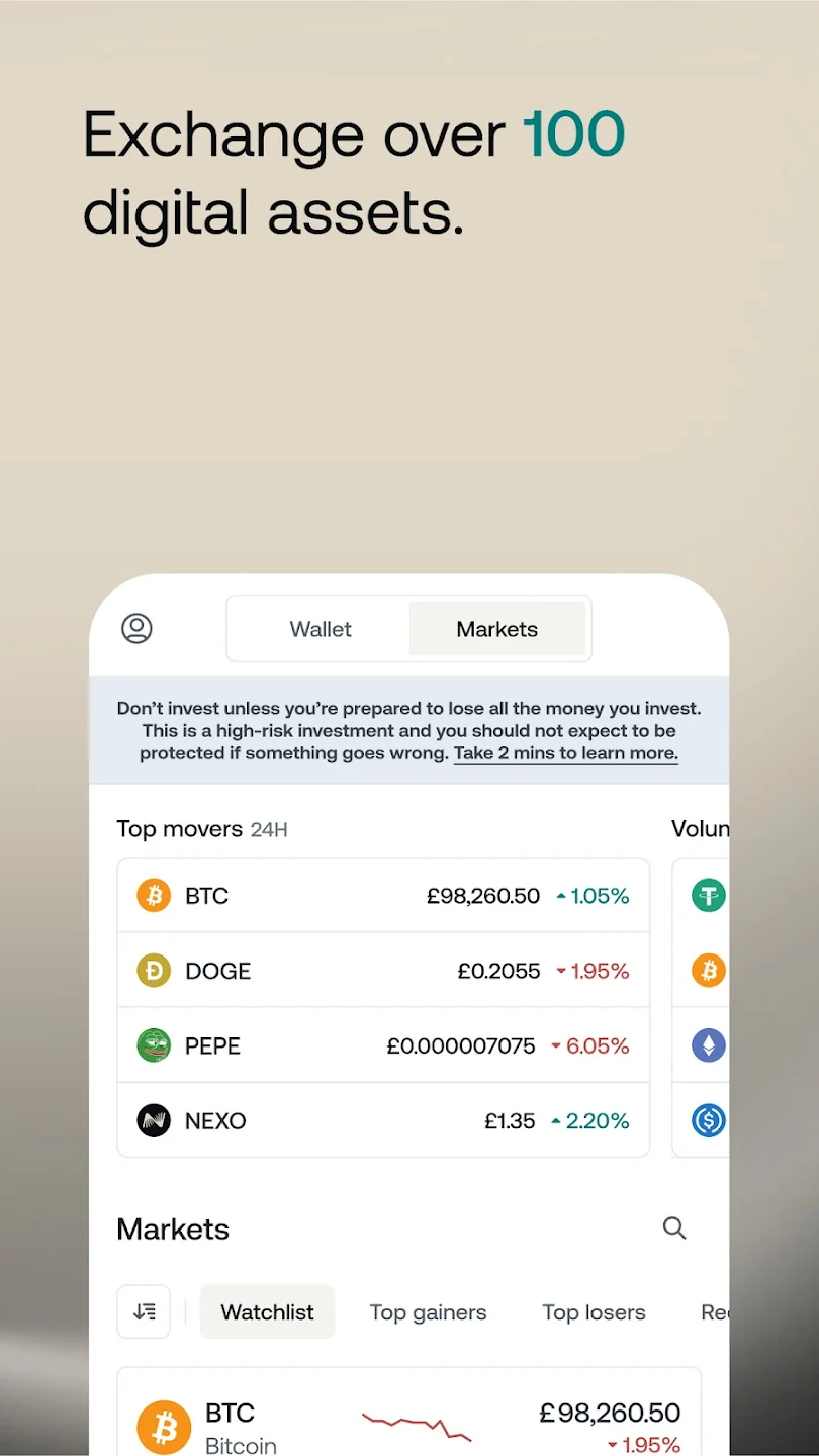 Nexo: Crypto Wealth Platform