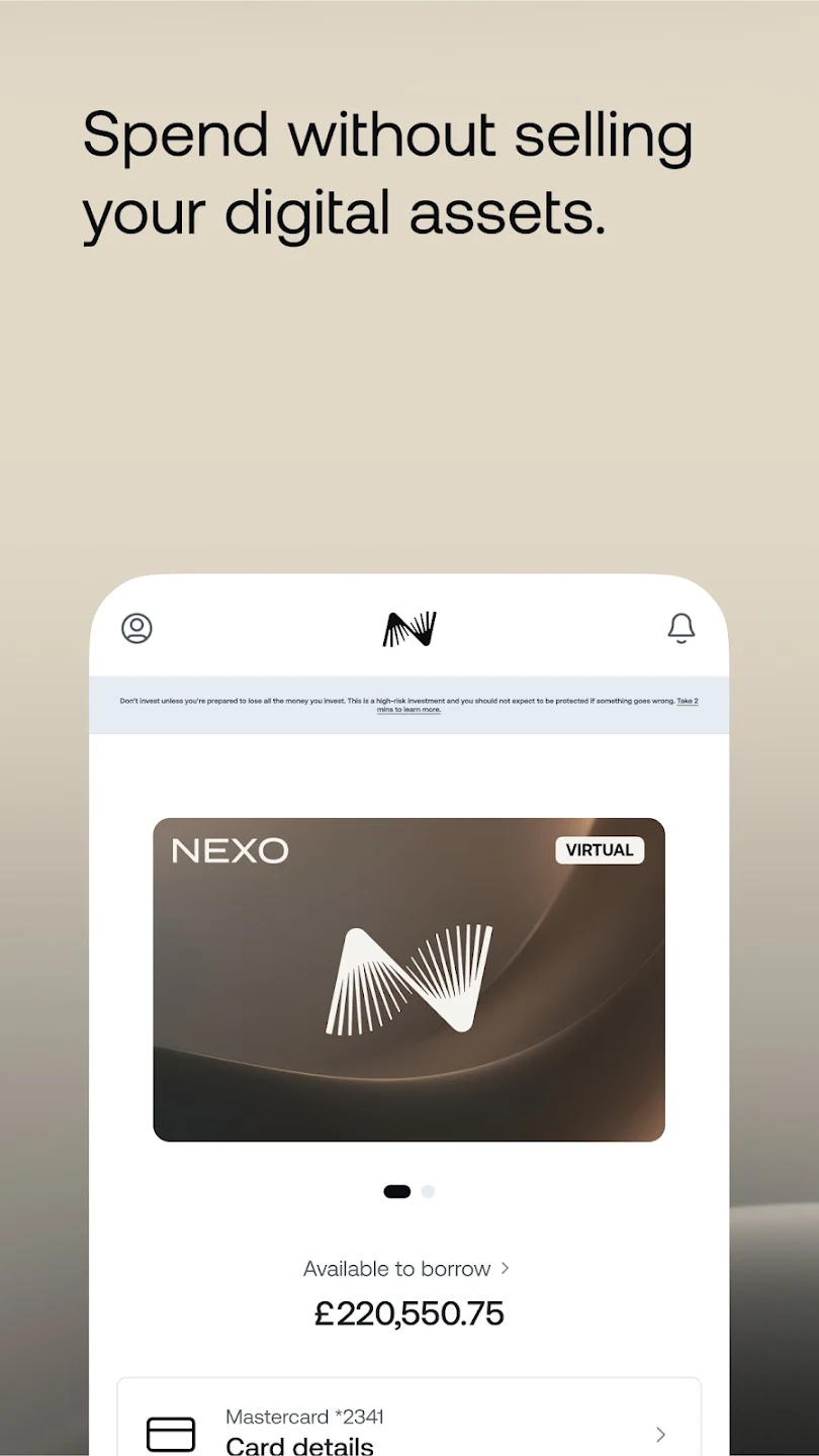 Nexo: Crypto Wealth Platform