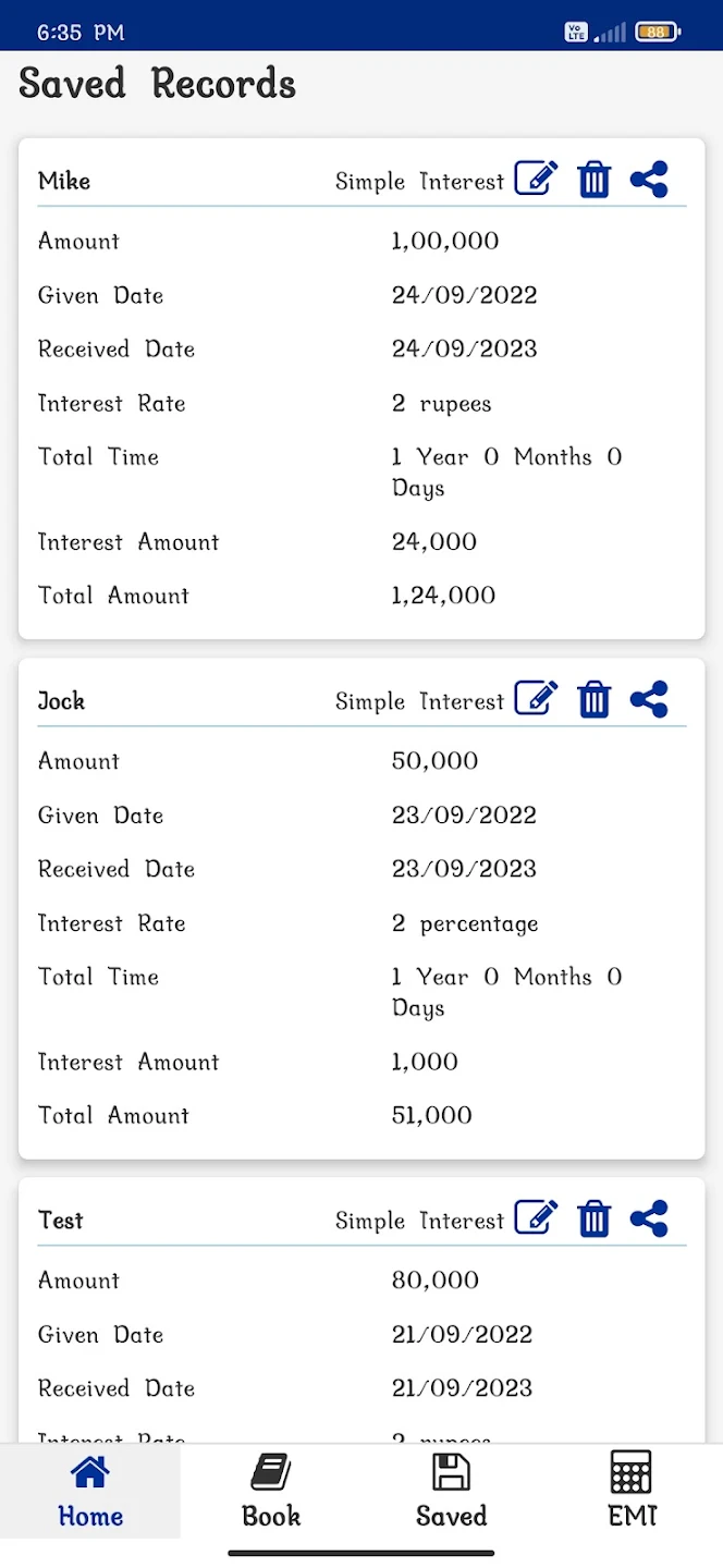 Interest Calculator