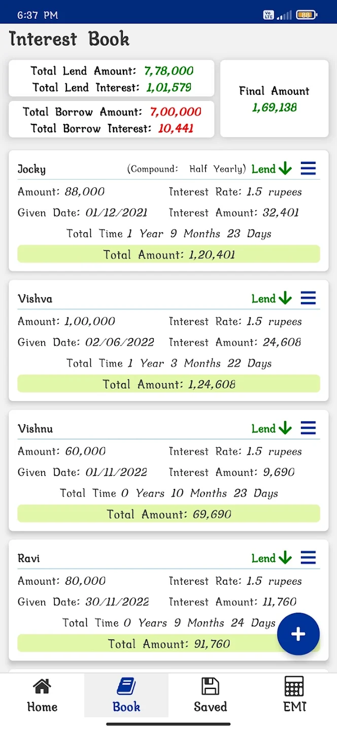 Interest Calculator