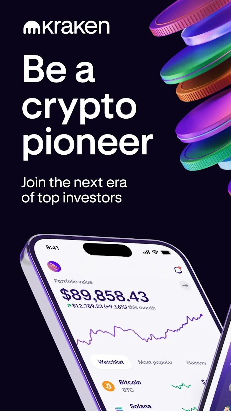Kraken: Buy Stocks & CryptoKraken