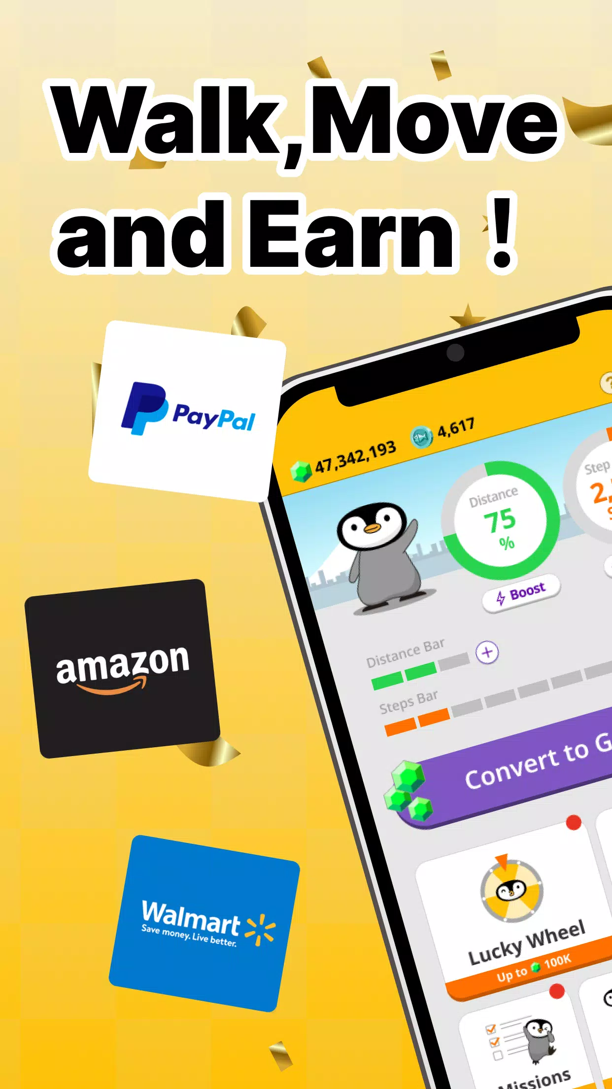 GeoSmile - Move to Earn Money