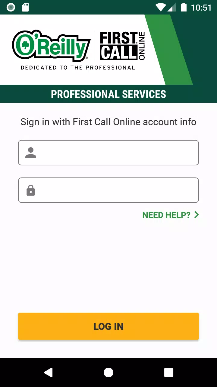 O’Reilly First Call VIN Scan