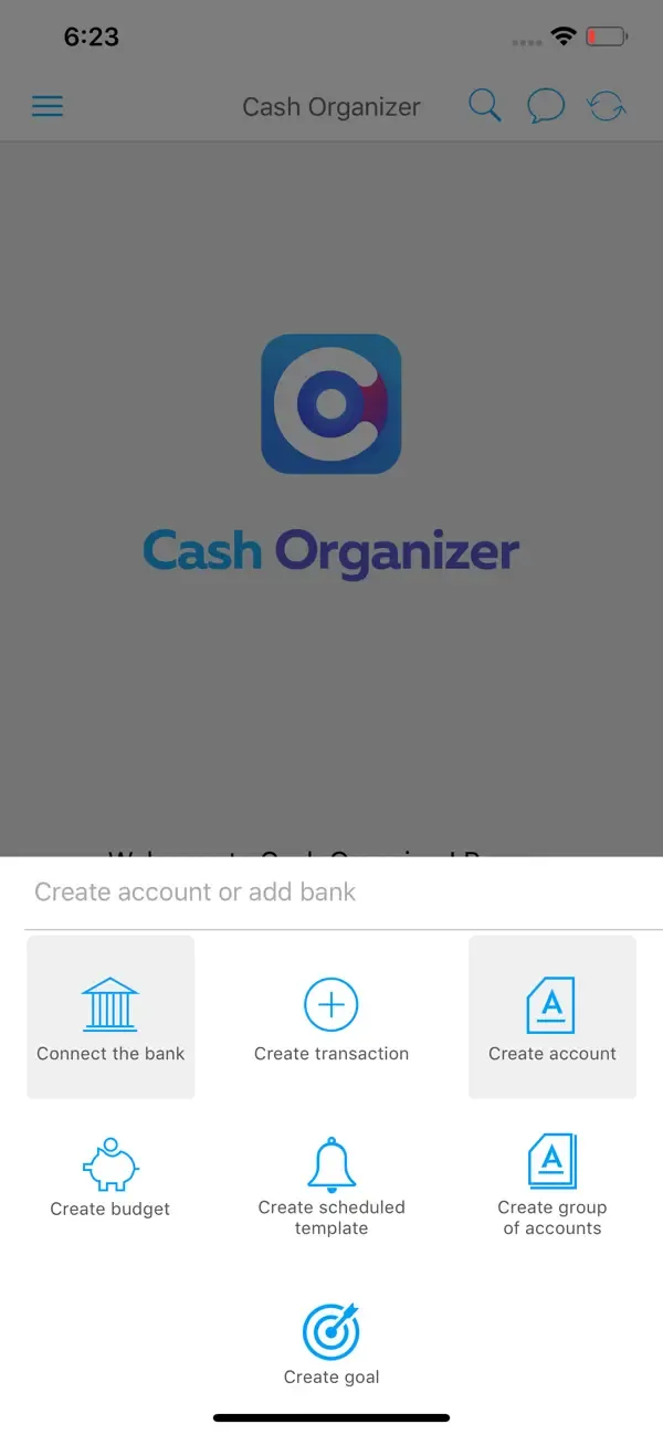 Cash Organizer