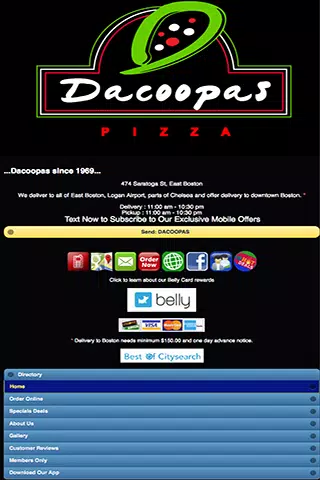 Dacoopas Pizza Downloader App